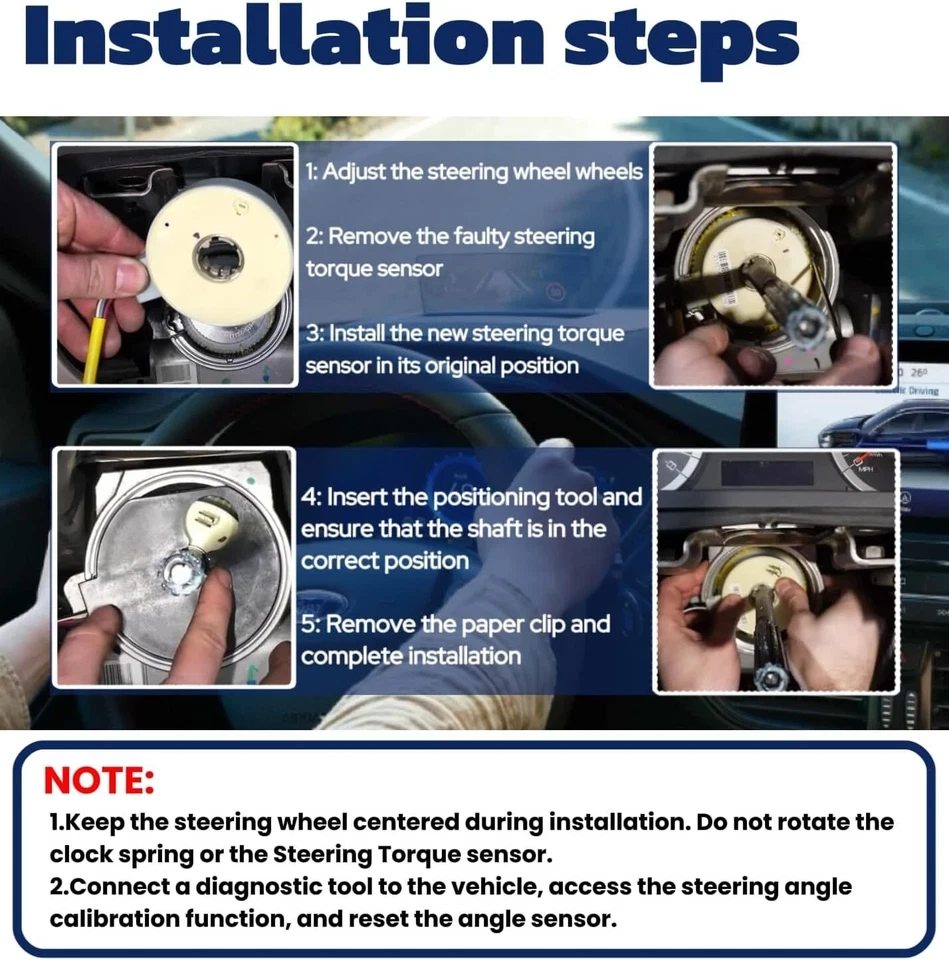 Power Steering Torque Sensor For CHEVROLET MALIBU 2004-2012 PONTIAC G6 2005-2010 Foto 2 de 4