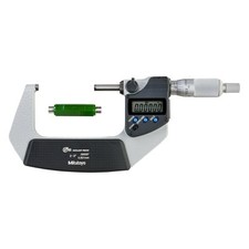 293 Series 2 to 3" SAE & Metric Digital Coolant-Proof Outside Micrometer