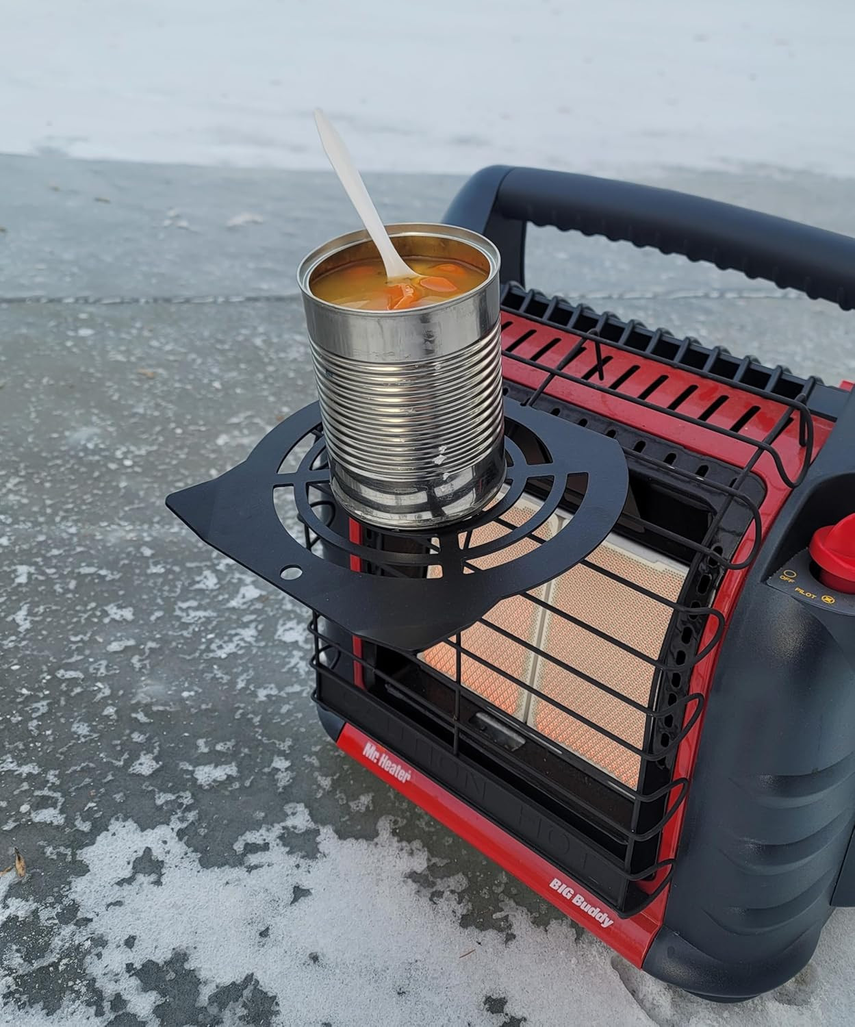 Heat Stream Portable Heater Cooking Grate…