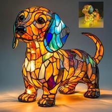 Dog lamp,Dogs Series Art Night Light, 3D Cute Pet Dogs Table Lamp