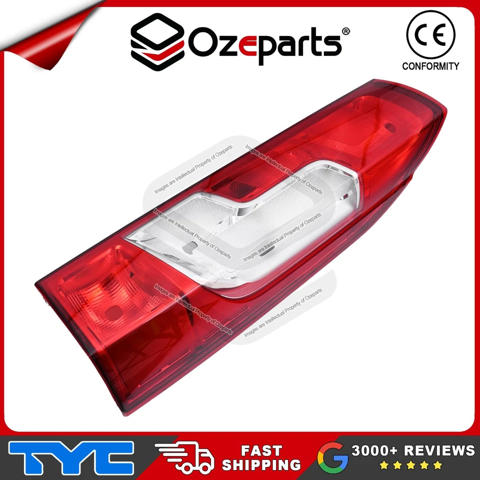TYC Pair LH+RH Taillight Tail Light Rear Lamp For Peugeot Boxer X250 Van 2019~On - Image 4 of 4