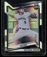 2022 Panini Elite Extra Edition #75 Michael Knorr #/999
