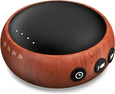 Small Sound Machine Brown Noise 30 Soothing U-wooden, Wood Grain 