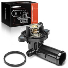 Engine Coolant Thermostat Housing Assembly with Seal Compatible with Jeep