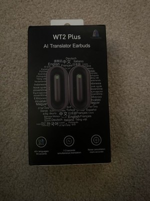 Timekettle WT2 Plus Translator Earbuds White