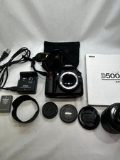 Nikon D5000 Digital SLR Camera with Accessories Excellent Condition Black