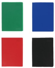 herlitz Taschenkalender Folie 2026, A6, farbig sortiert