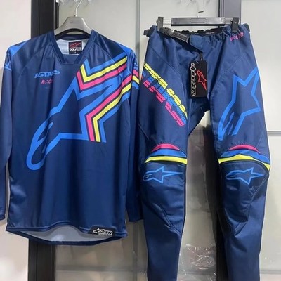 Alpinestars Supertech Spek White Gear Set 2025 Motocross Jersey Pants Kit Combo
