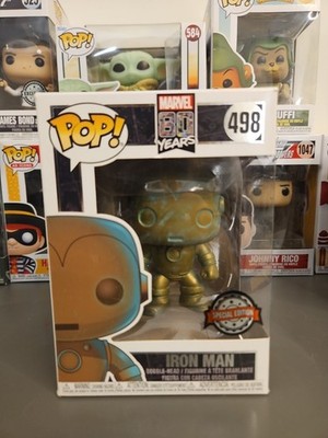 Funko POP Marvel 80th Anniversary - Iron Man [Patina]  498 - Target Exclusive