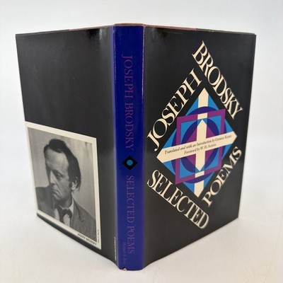 Joseph Brodsky Selected Poems 1973 1st HC DJ Harper & Row (AE149)