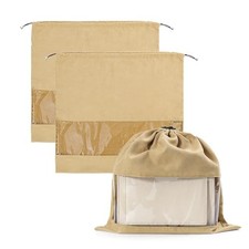 Clear Dust Bags for Handbags, Dustproof Storage Bags with Drawstring Closure,