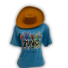 Personalized Zumba Instructor Shirt – Colorful Dance Silhouette Tee – Custom Nam