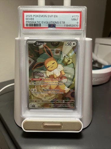 New ListingPSA 9 - 2025 Pokemon Prismatic Evolutions ETB EEVEE #173 (4319)