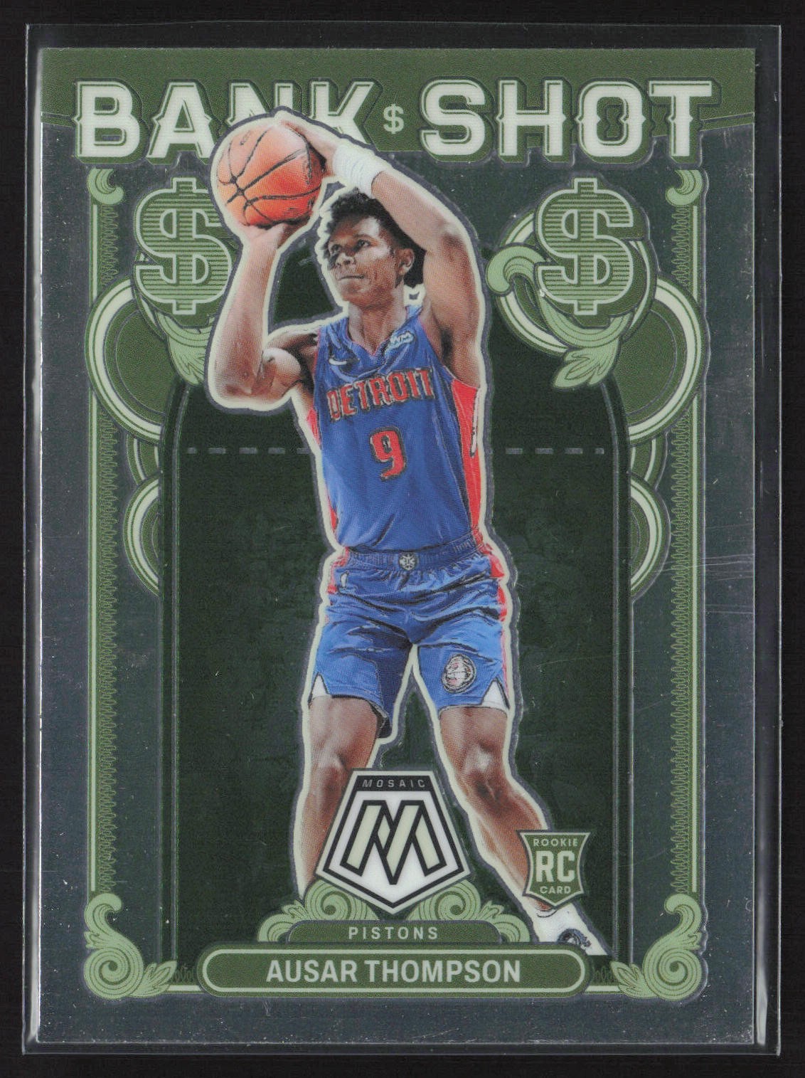 2023-24 MOSAIC #7 AUSAR THOMPSON BANK SHOT