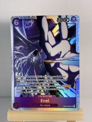 One Piece TCG Enel OP15-060 SR English NM | eBay
