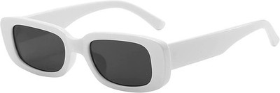 Retro Small Frame Sunglasses - Men And Women Trendy Rectangular Sunglasses - Cro