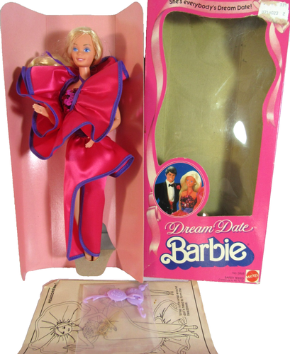 VINTAGE MATTEL 1982 "DREAM DATE" SUPERSTAR ERA BARBIE DOLL #5868 - MIB