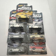 Hot Wheels Fast  Furious 1:64 Diecast Lot Unopened 370Z RX-7 Impala