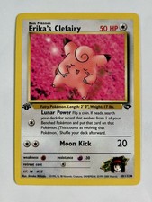 Erika's Clefairy 2000 Pokemon Gym Challenge 1st Edition #40/132 * Near Mint