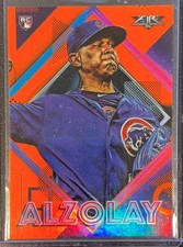 2020 Topps Fire #107 Adbert Alzolay Orange #/299
