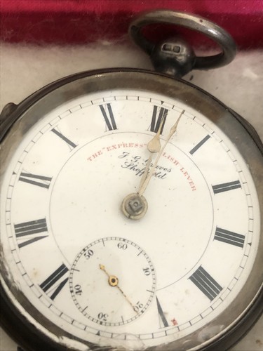 3 Pocket Watch lot Ever Ready, Elgin, Hampton Watch Company - Picture 3 of 11