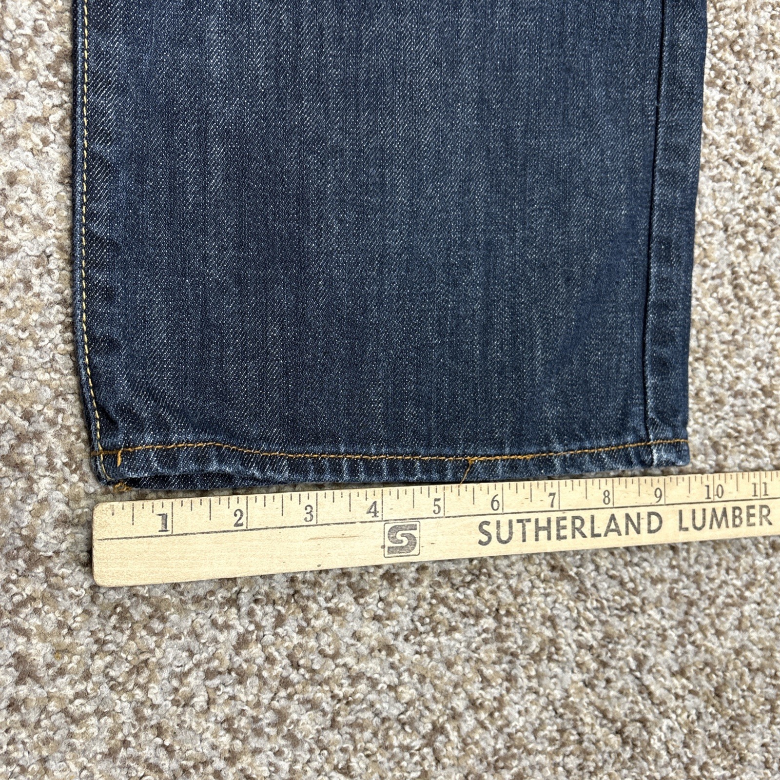 Vintage Lucky Brand Denim Jeans Men’s Size 34 100% Cotton 33x29 - View 11