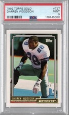 Darren Woodson 1992 Topps Gold #727 PSA 9 RC