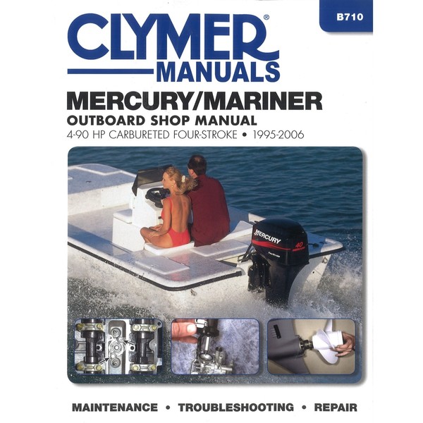 Mercury Mariner 4-Takt AußEnborder 4-90 PS 1995-2006 Reparaturhandbuch Clymer-image