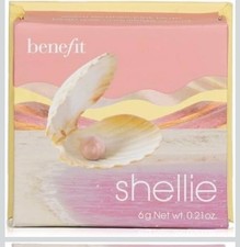 Image of Benefit Shellie Warm-Seashell Pink Blush Rosy Radiant Soft Shimmer Finish 6g