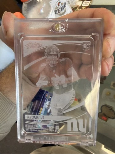 2025 Panini Absolute Cam Skattebo Base (RAW)