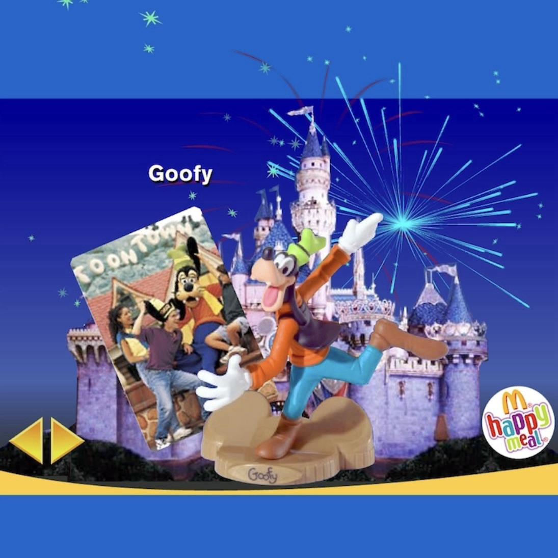 McDonalds Happy Meal Toys Disney's Happiest Place On Earth 2005