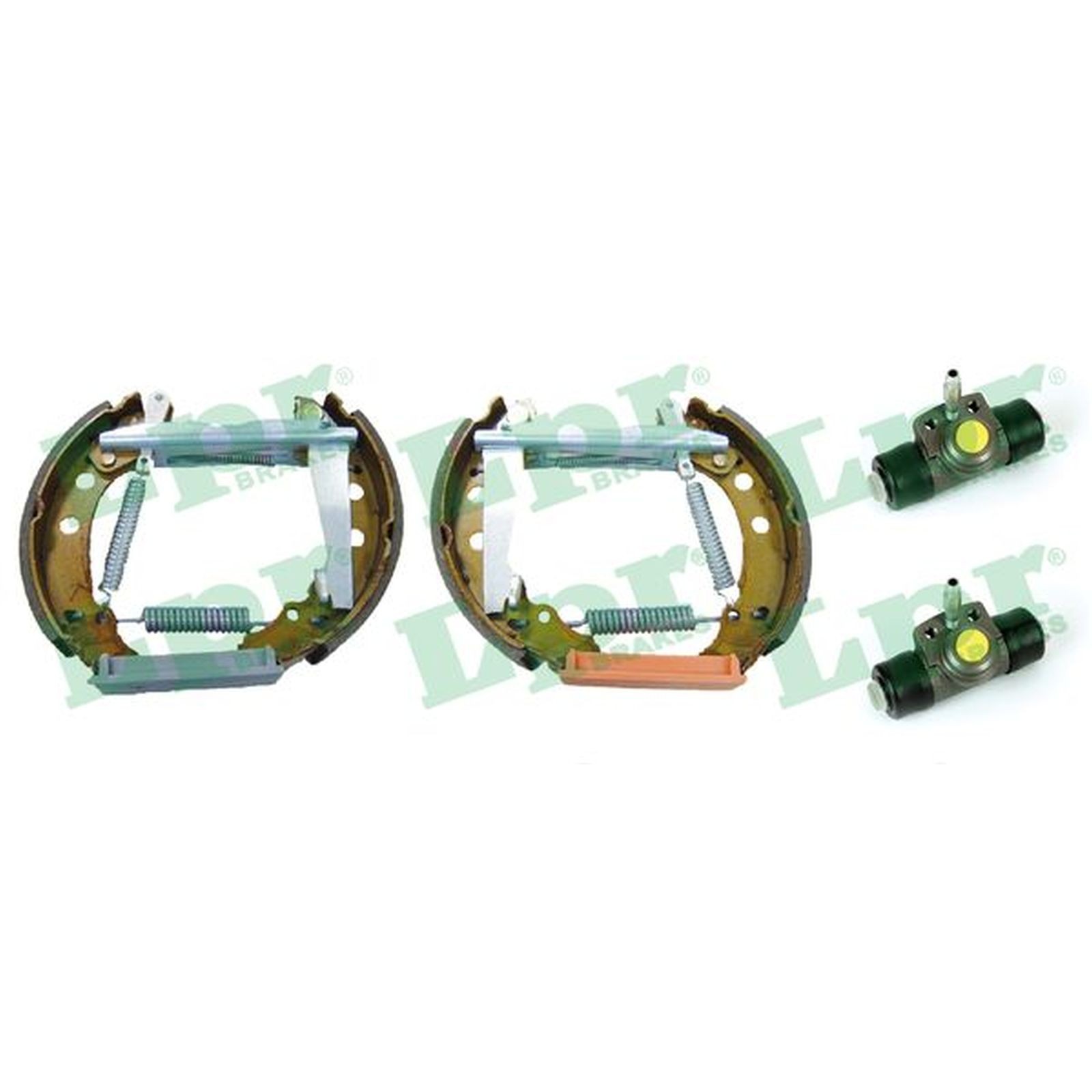 ORIGINAL® Lpr Bremsbackensatz Hinten für VW POLO III POLO II POLO LUPO I GOLF