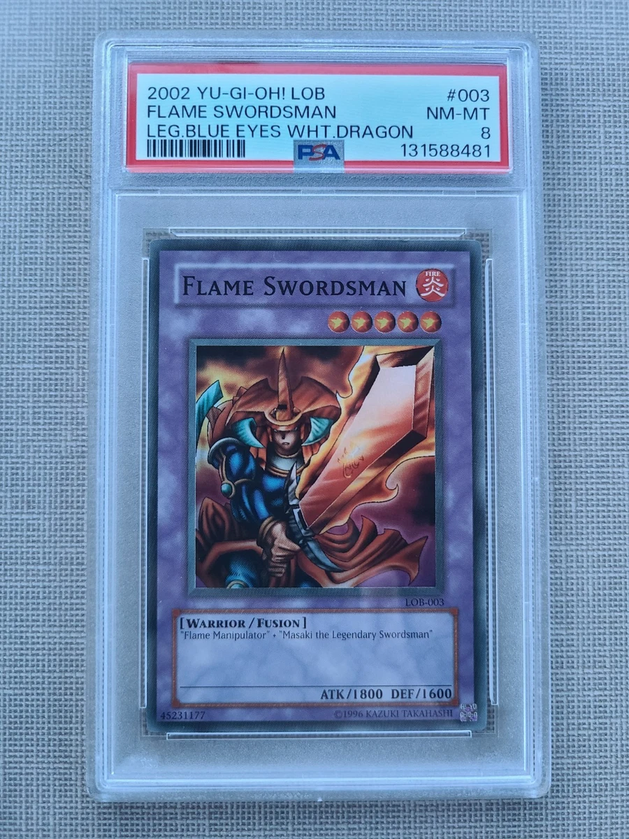 Flame Swordsman Yu-Gi-Oh! TCG Professional Sports Authenticator