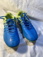 Thestron Track and Field Shoes, Fluorescent Green  Blue EUR35/US3 Kids New