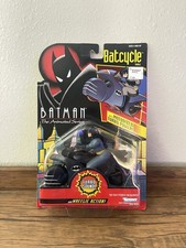Kenner Batman The Animated Series Batcycle  Batman Figure