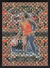 2024 Panini Select WNBA #44 Tiffany Mitchell Bronze Checker Prizms #/49