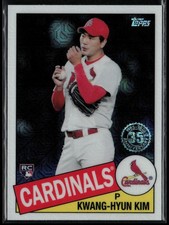 Kwang-Hyun Kim #85TC-14 2020 Topps 1985 Topps Chrome Silver Pack Promo Series 2