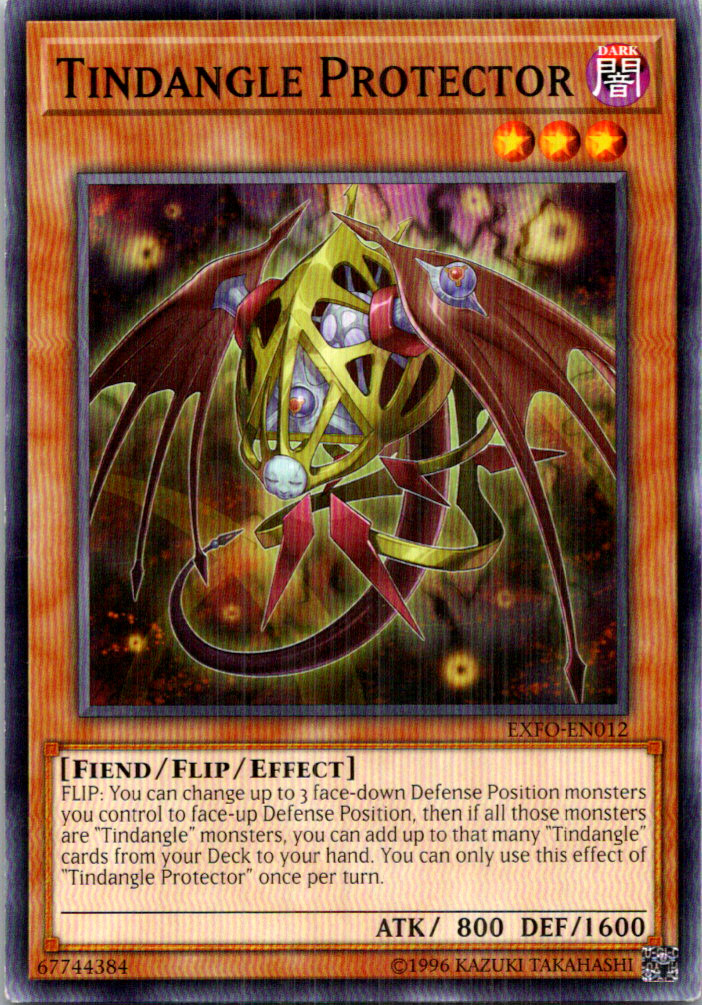 Tindangle Protector EXFO-EN012 Yu-Gi-Oh! TCG Unlimited LP