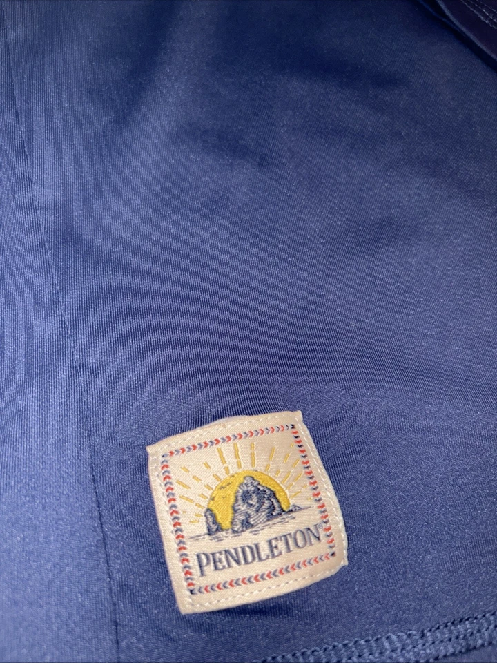 PENDLETON HOODIE SURF BLUE LONG-SLEEVE RASHGUARD MEDIUM NWT - Image 3 of 4