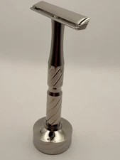 Blackland Vector Titanium Polished with Matching Stand + Blades