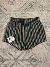True Vintage 1950s Fuller Fabrics Mens Striped Swim Suit Size Mens Medium 32-34