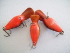 3 PRE RAPALA STORM LURES 2 WIGGLE WARTS & A FATSO IN V37 — photo 3