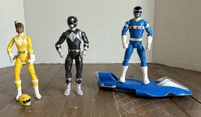 Lot 3 Figurines Power Rangers In Space - Bandai 1997 - Neuves