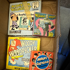 Vintage Castle Films 8mm Super 8 Lot: Woody Woodpecker, Mummy's Ghost More