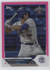 2023 Topps Pro Debut Fuchsia Foil 135/199 Josh Kasevich #PD-154 0o2b