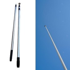 Ausziehbarer Teleskop Fahnenmast für Wände, Camping, Partys