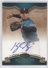 2012 Topps Tier One On the Rise Auto 179/235 Kyle Seager #OR-KS Auto 0p8