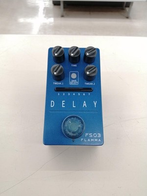 FLAMMA FS03 Stereo Delay Gitarrenpedal - Tap Tempo, Looper, 80s-Style Delay