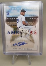 2024 Boys of Summer #AME-LL Luke Little America's Best Holo Silver #/25