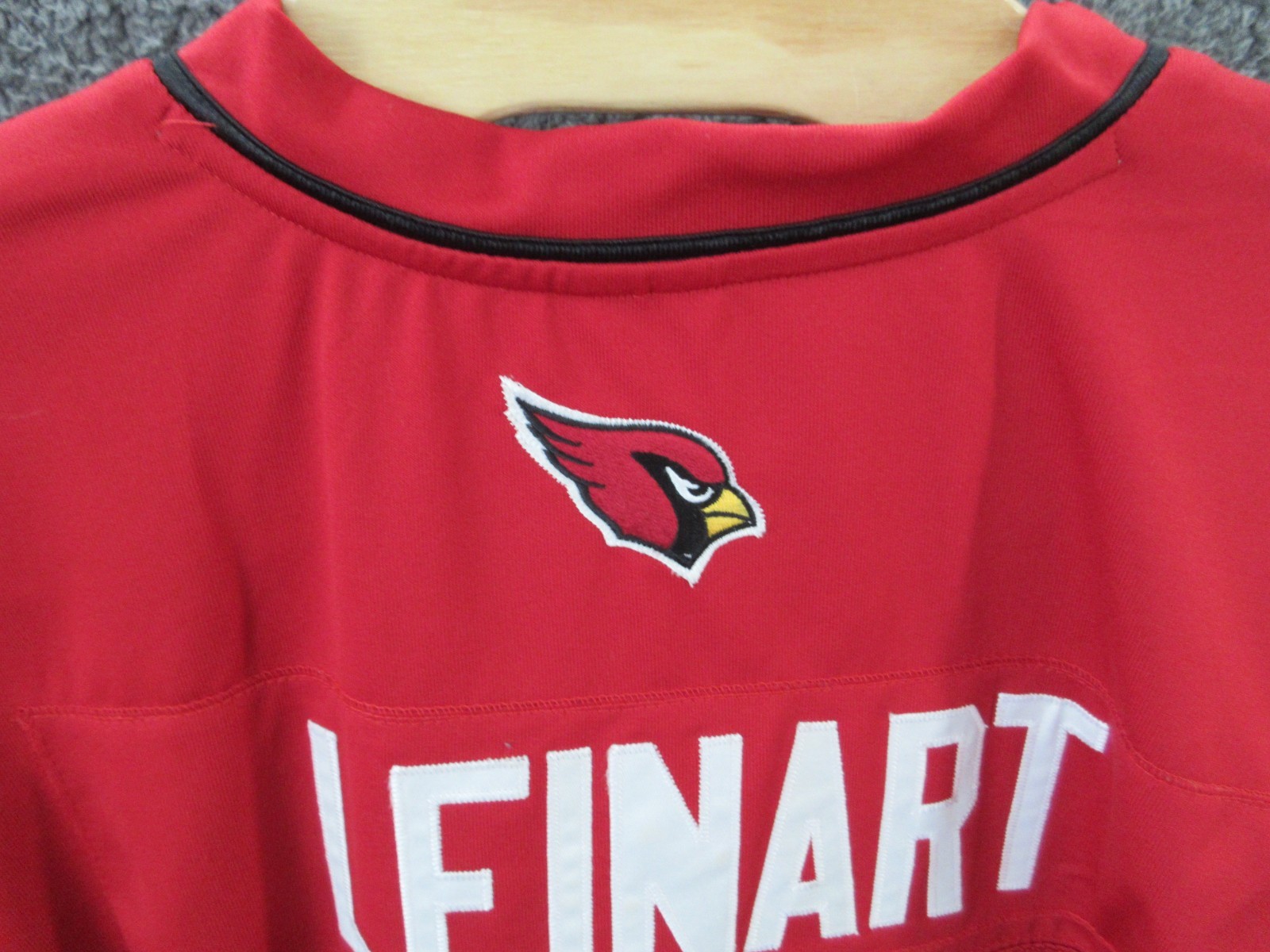 Reebok NFL On Field Jersey Matt Leinart #7 Arizona Cardinals Men’s Size 52 Red thumbnail 16
